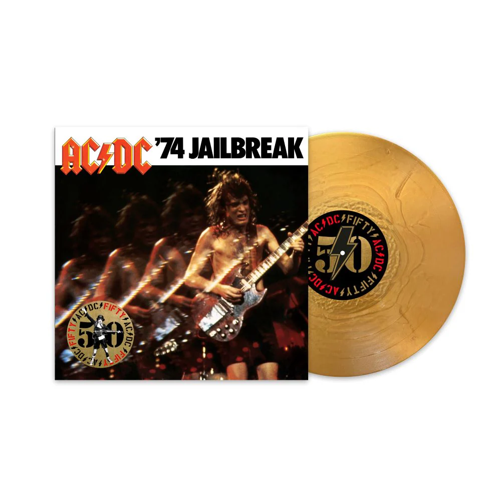 AC/DC - '74 Jailbreak (50th Anniversary Gold Coloured Vinyl)