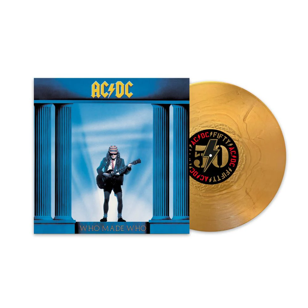 AC/DC - Who Made Who (50th Anniversary Gold Coloured Vinyl)