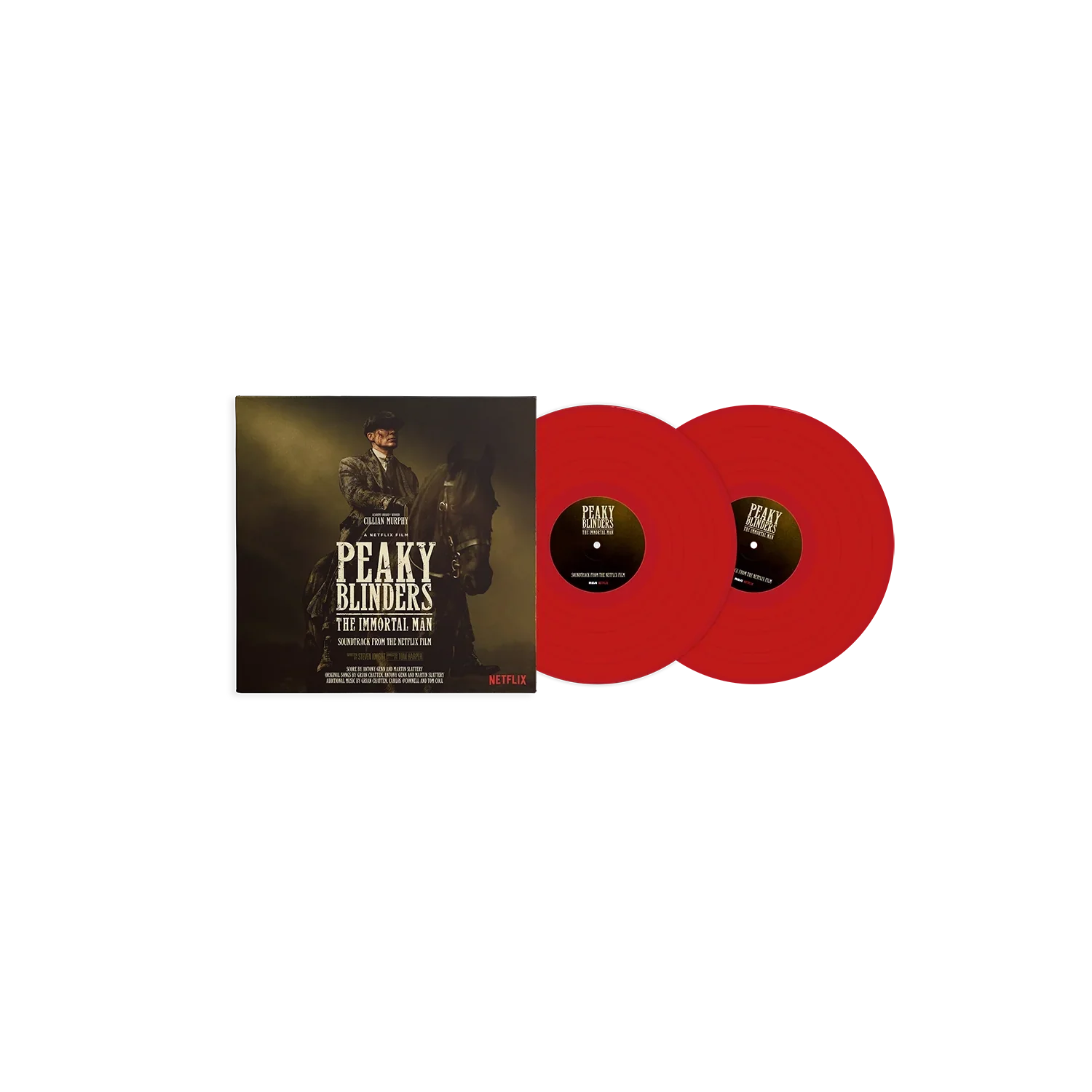 Antony Genn, Martin Slattery — Peaky Blinders - The Immortal Man (Soundtrack from the Netflix Film) (Red Vinyl)