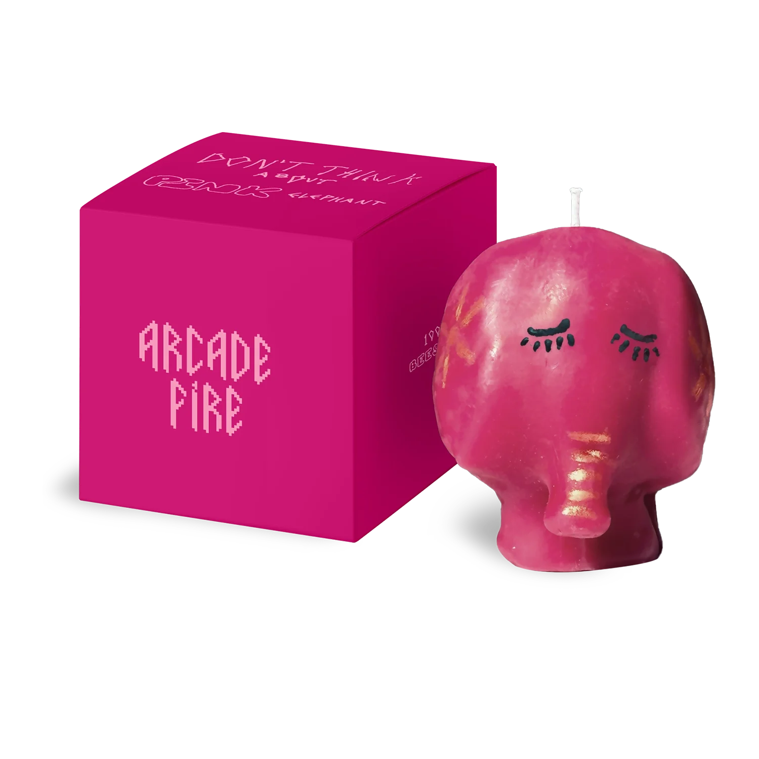 Arcade Fire - Pink Elephant Candle