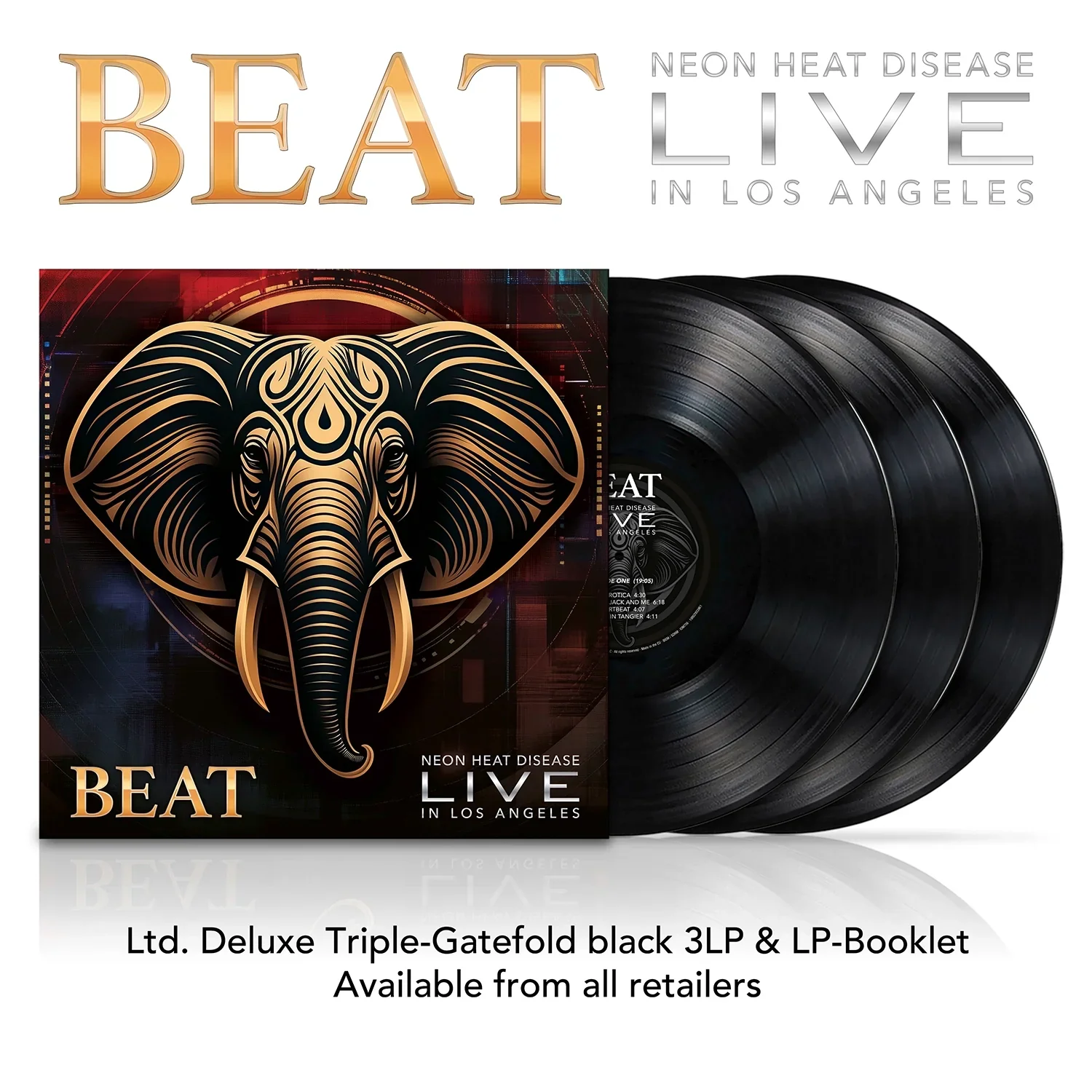 BEAT - Live (Limited Deluxe Black Vinyl)