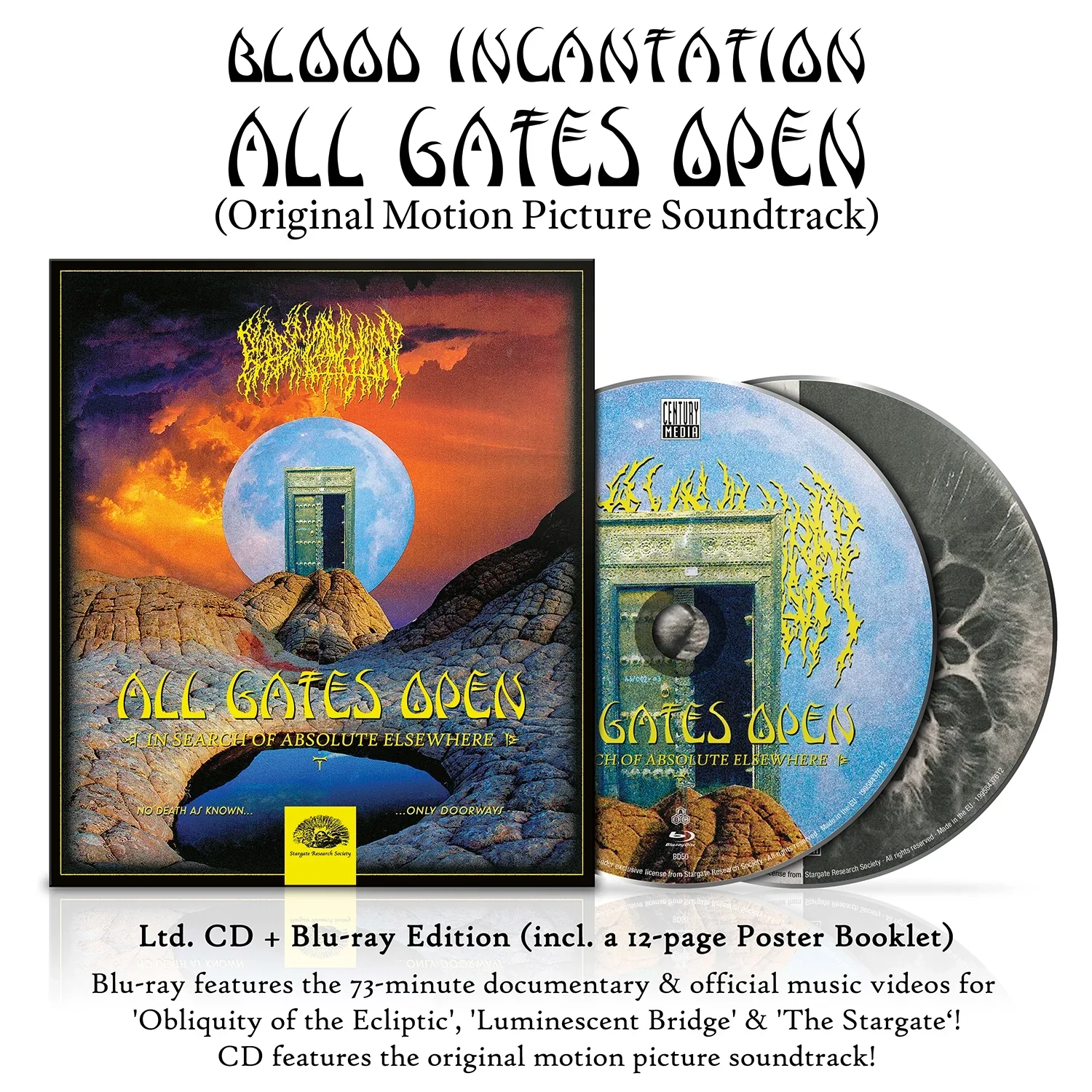 Blood Incantation - All Gates Open (Original Motion Picture Soundtrack) (Limited CD + Bluray) - Image 2