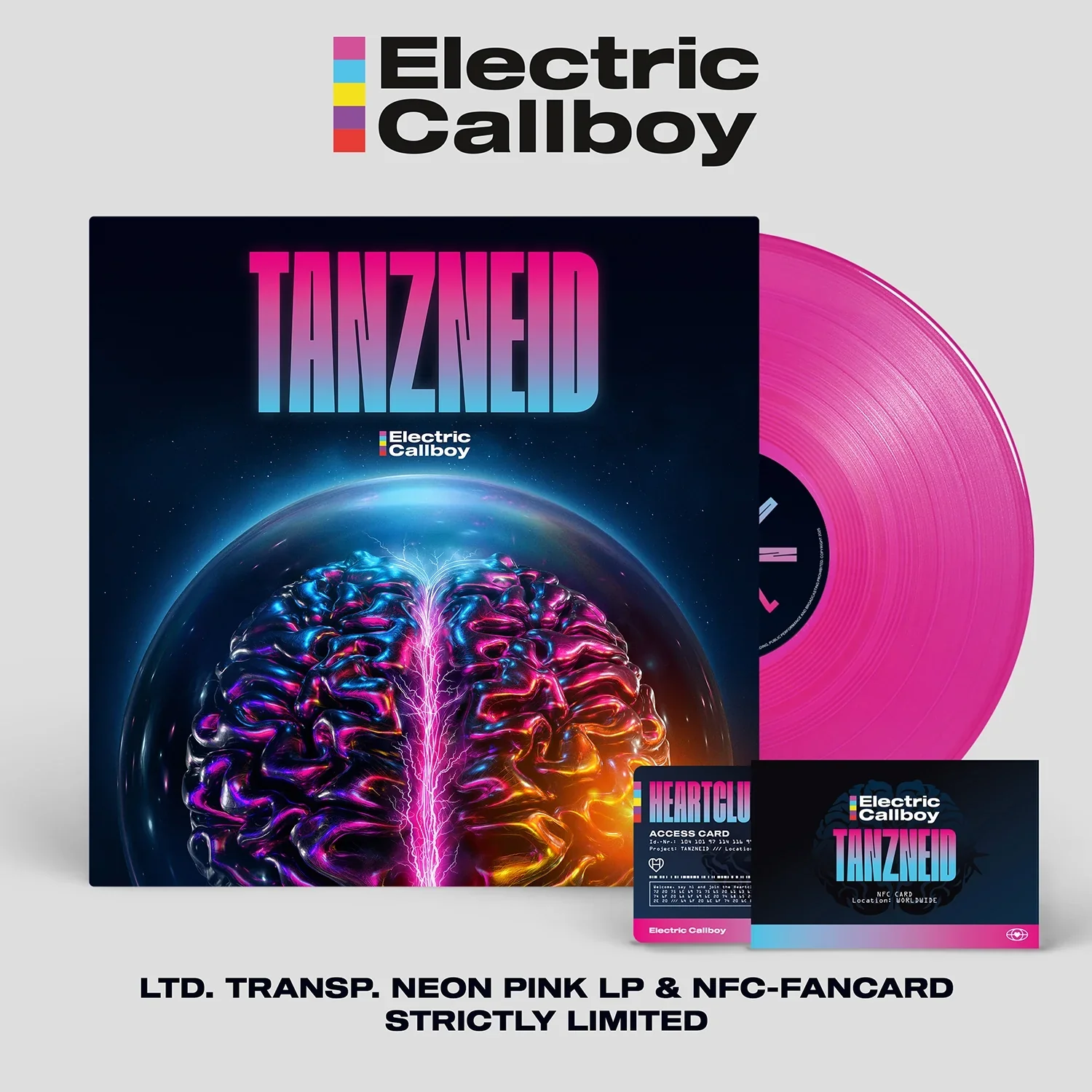 Electric Callboy - TANZNEID (Limited Transparent Neon Pink Vinyl) - Image 2