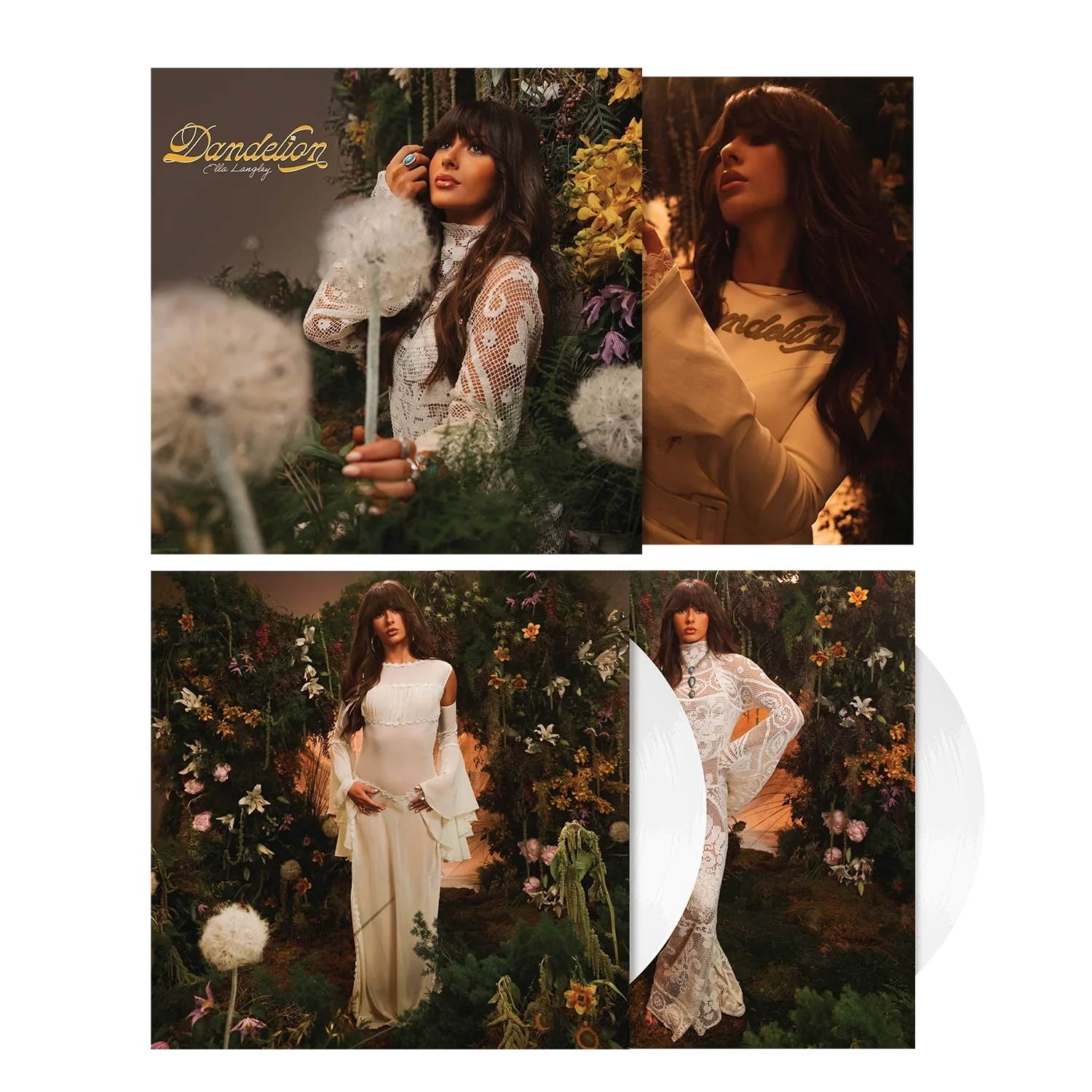 Ella Langley - Dandelion (Puffball White Coloured Vinyl) - Image 2