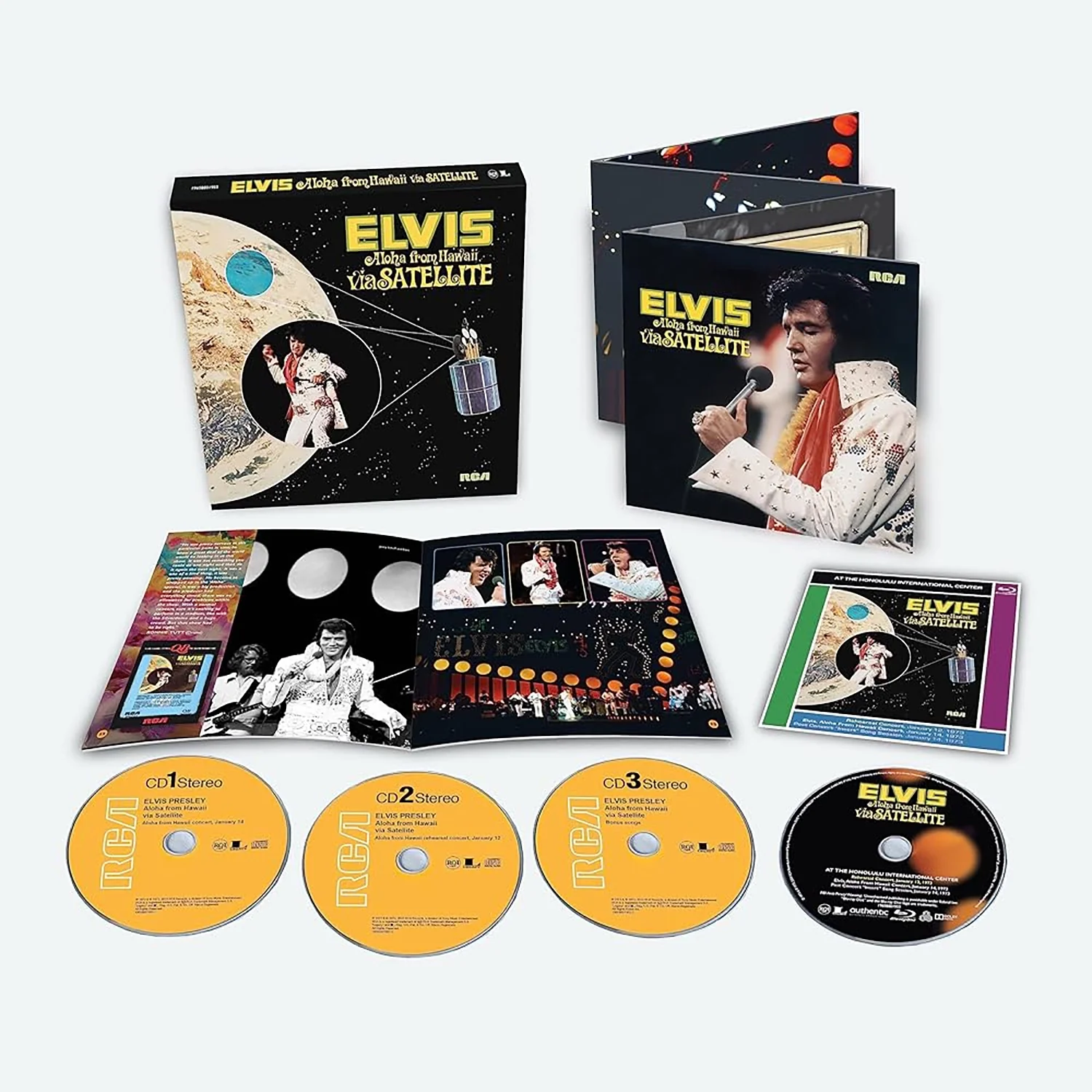 Elvis Presley - Aloha From Hawaii Via Satellite (CD + Bluray Boxset)