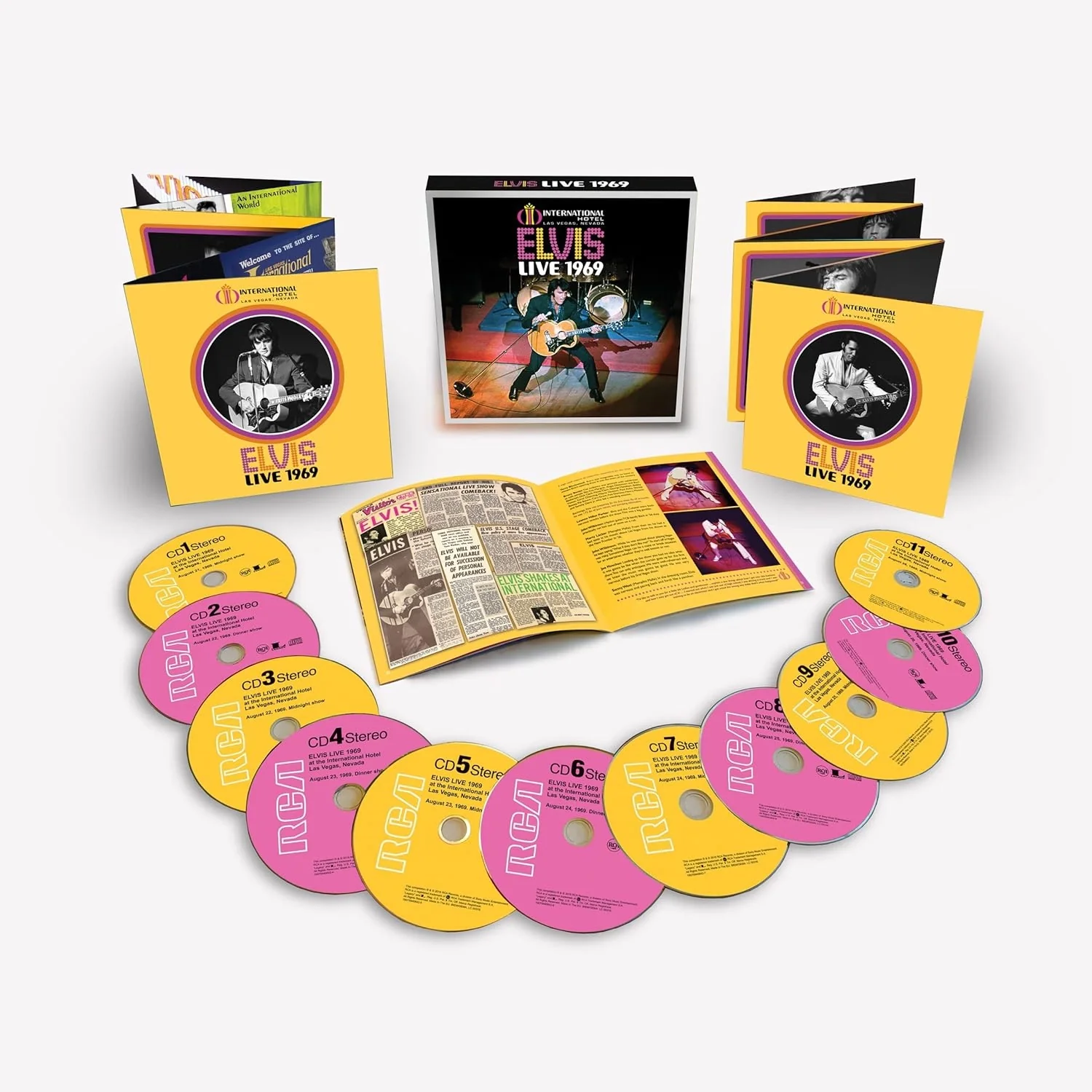 Elvis Presley - Live 1969 (CD Boxset)