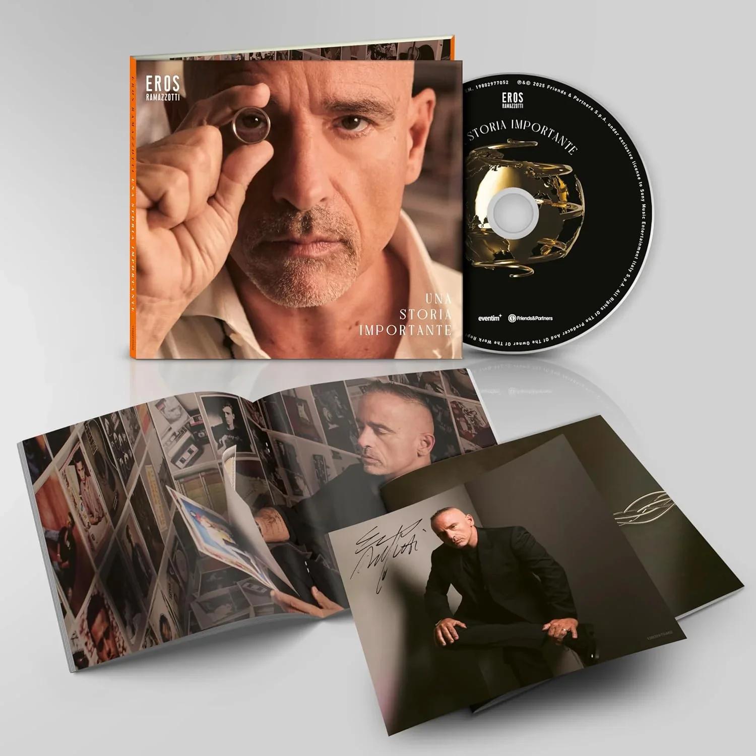 Eros Ramazzotti  - Una Storia Importante (Signed CD)