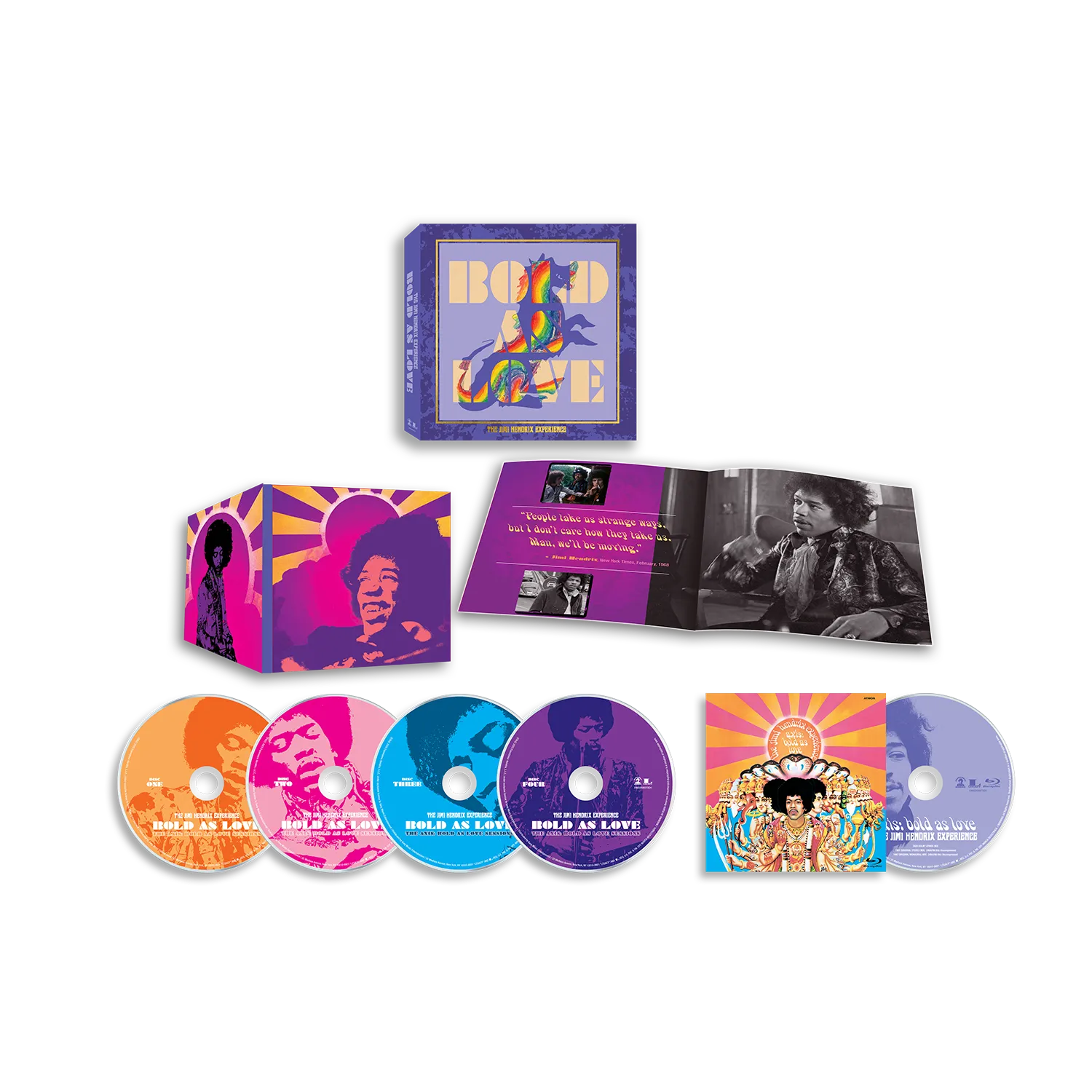 Jimi Hendrix - Axis: Bold As Love (CD + Blu-ray Boxset) - Image 2