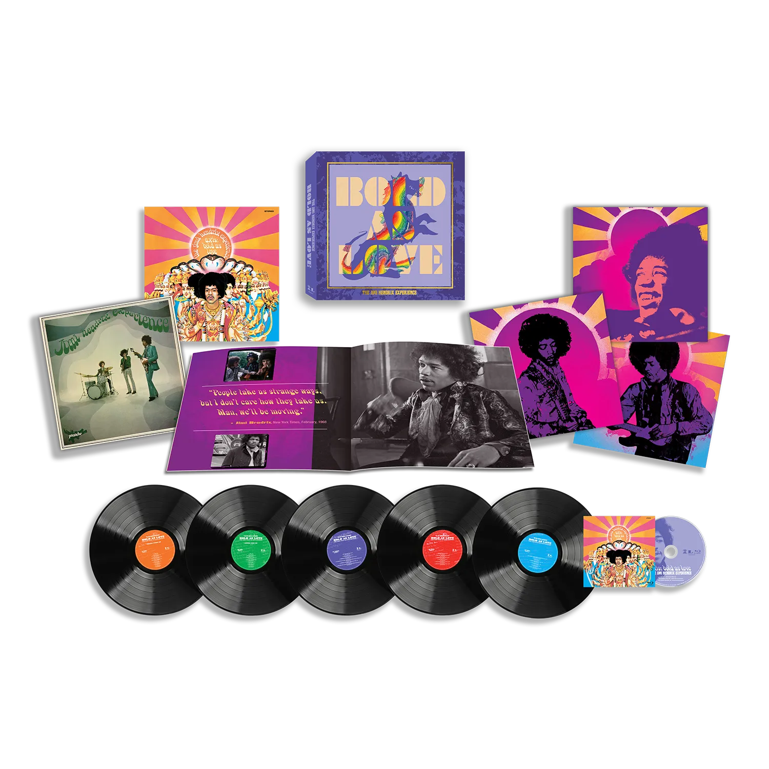 Jimi Hendrix - Axis: Bold As Love (Vinyl + Blu-ray Boxset) - Image 2