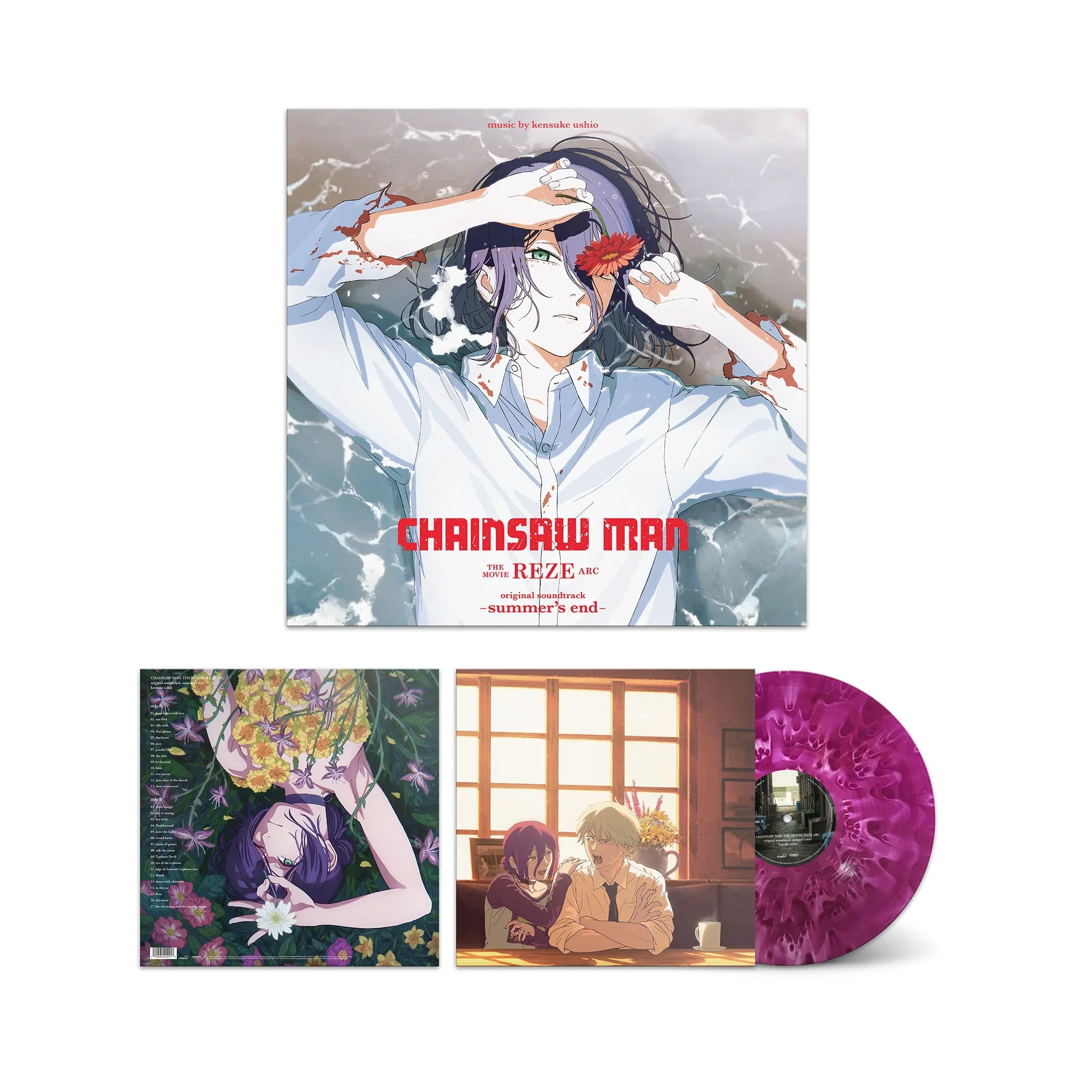 kensuke ushio - CHAINSAW MAN THE MOVIE: REZE ARC original soundtrack -summer's end- (Vinyl) - Image 2