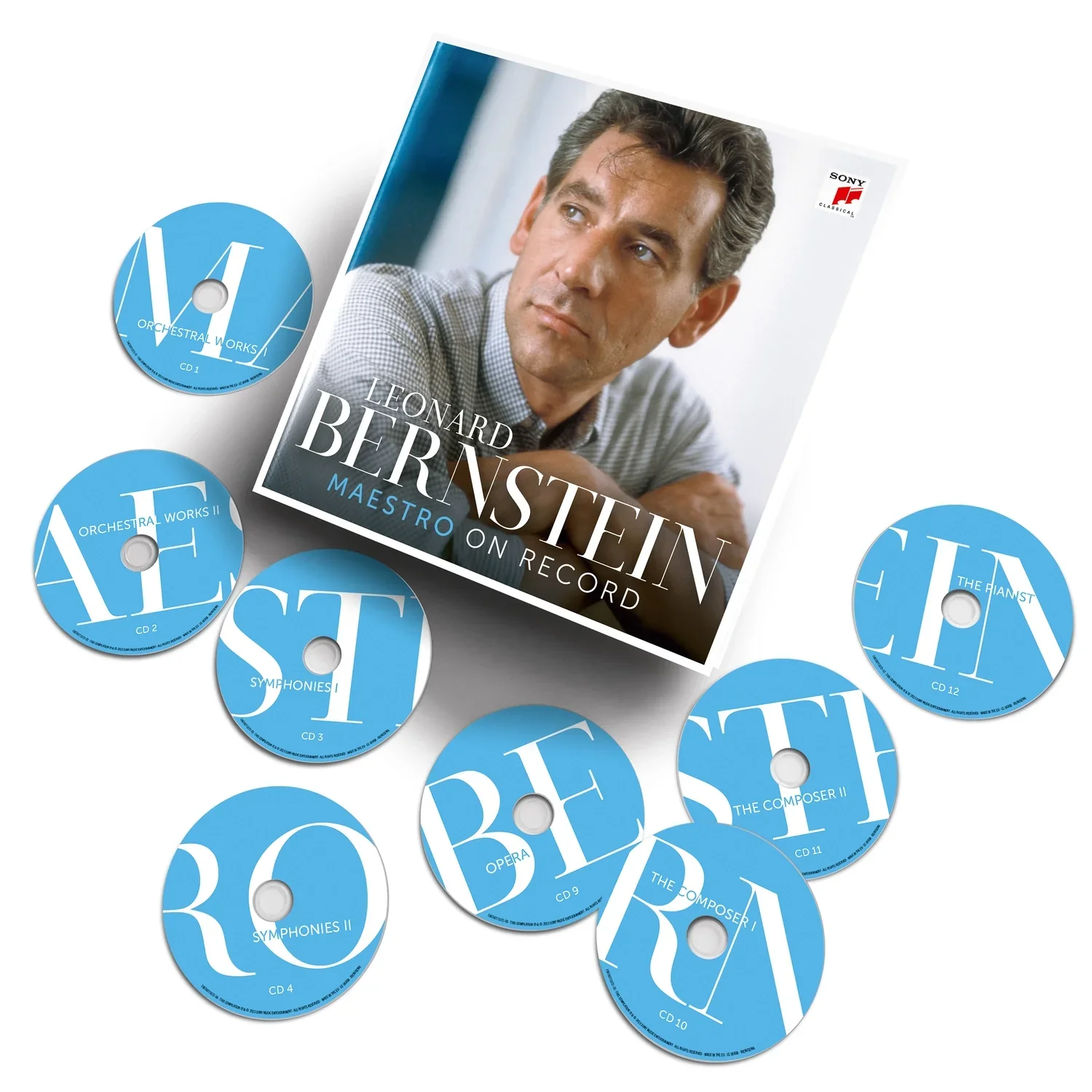 Leonard Bernstein - Leonard Bernstein: Maestro On Record (CD Boxset)