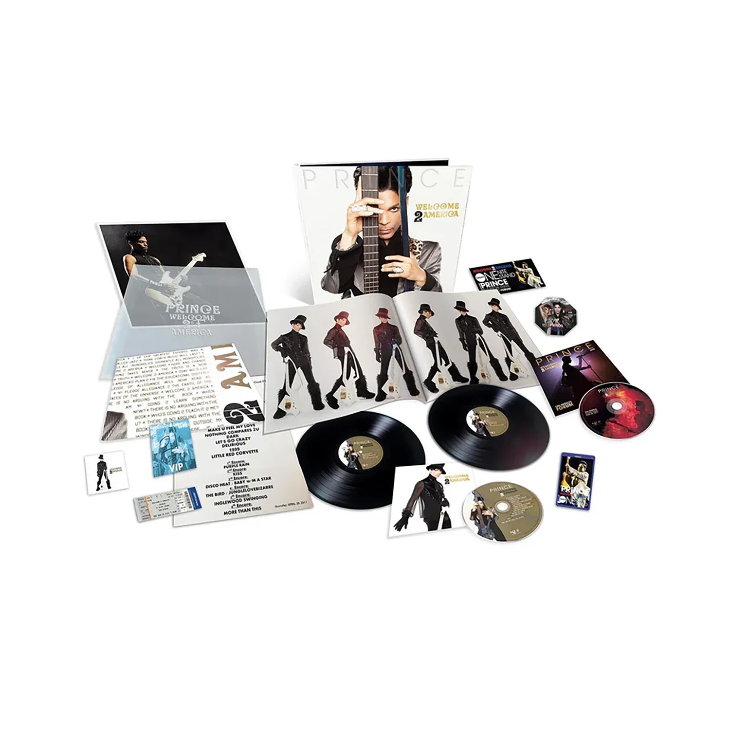 Prince - Welcome 2 America (Vinyl + CD + Bluray Boxset)