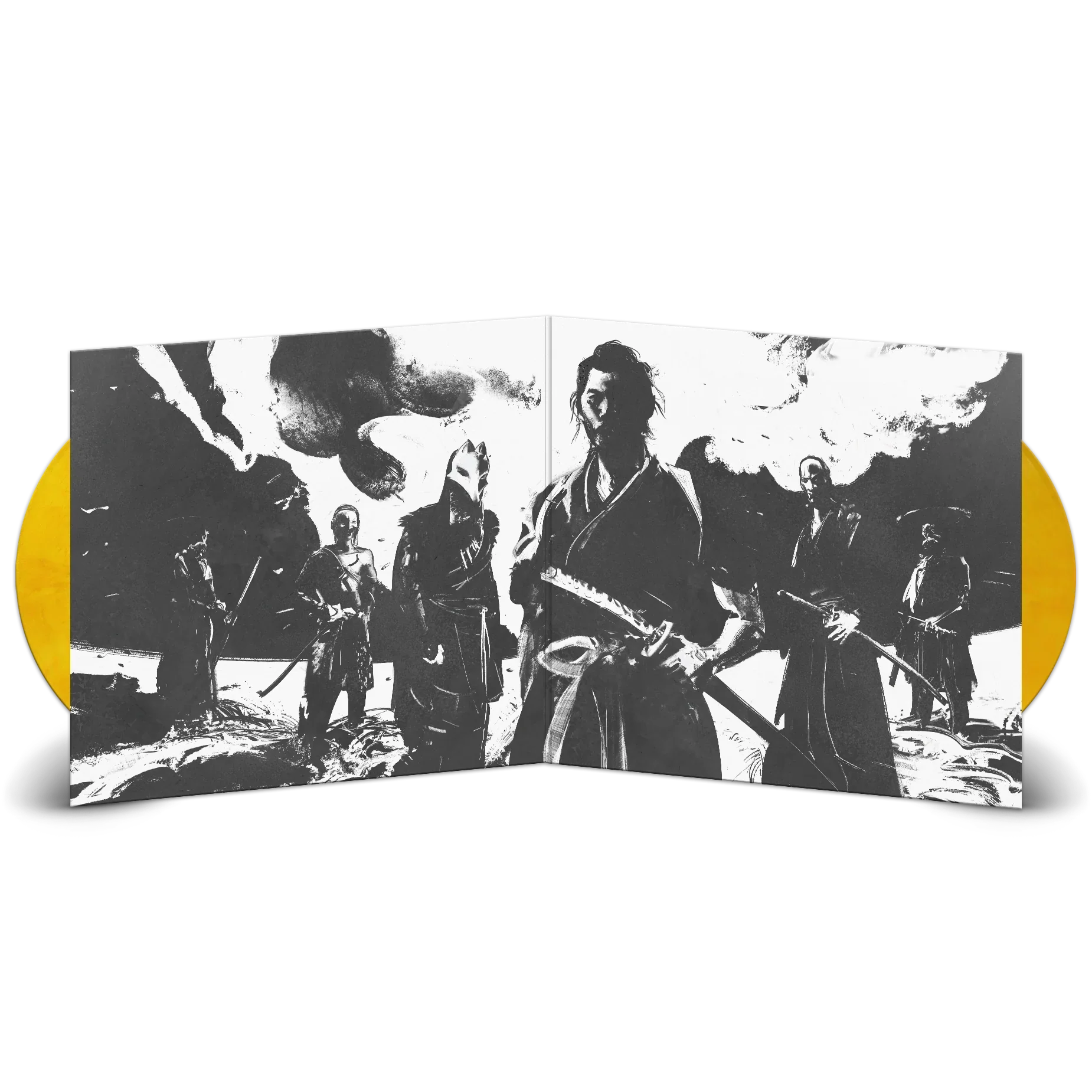 Toma Otowa - Ghost of Yotei (Original Soundtrack) (Gold Shimmer Vinyl) - Image 3