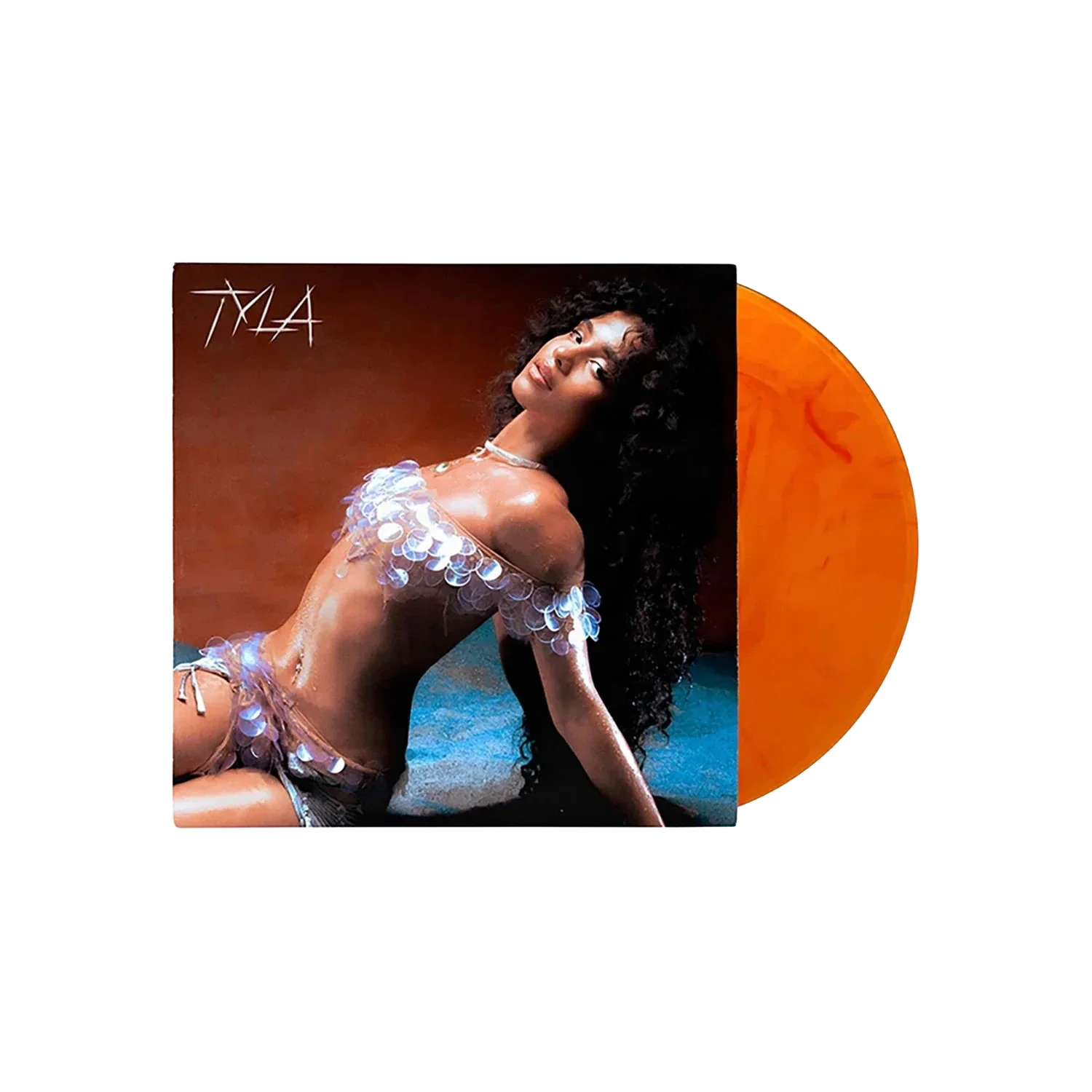 Tyla - TYLA (Translucent Orange With Red Swirls Vinyl)