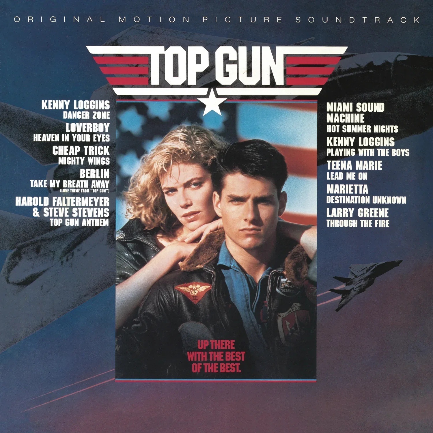 Various - Top Gun (Original Motion Picture Soundtrack) (Black Vinyl) - Image 2