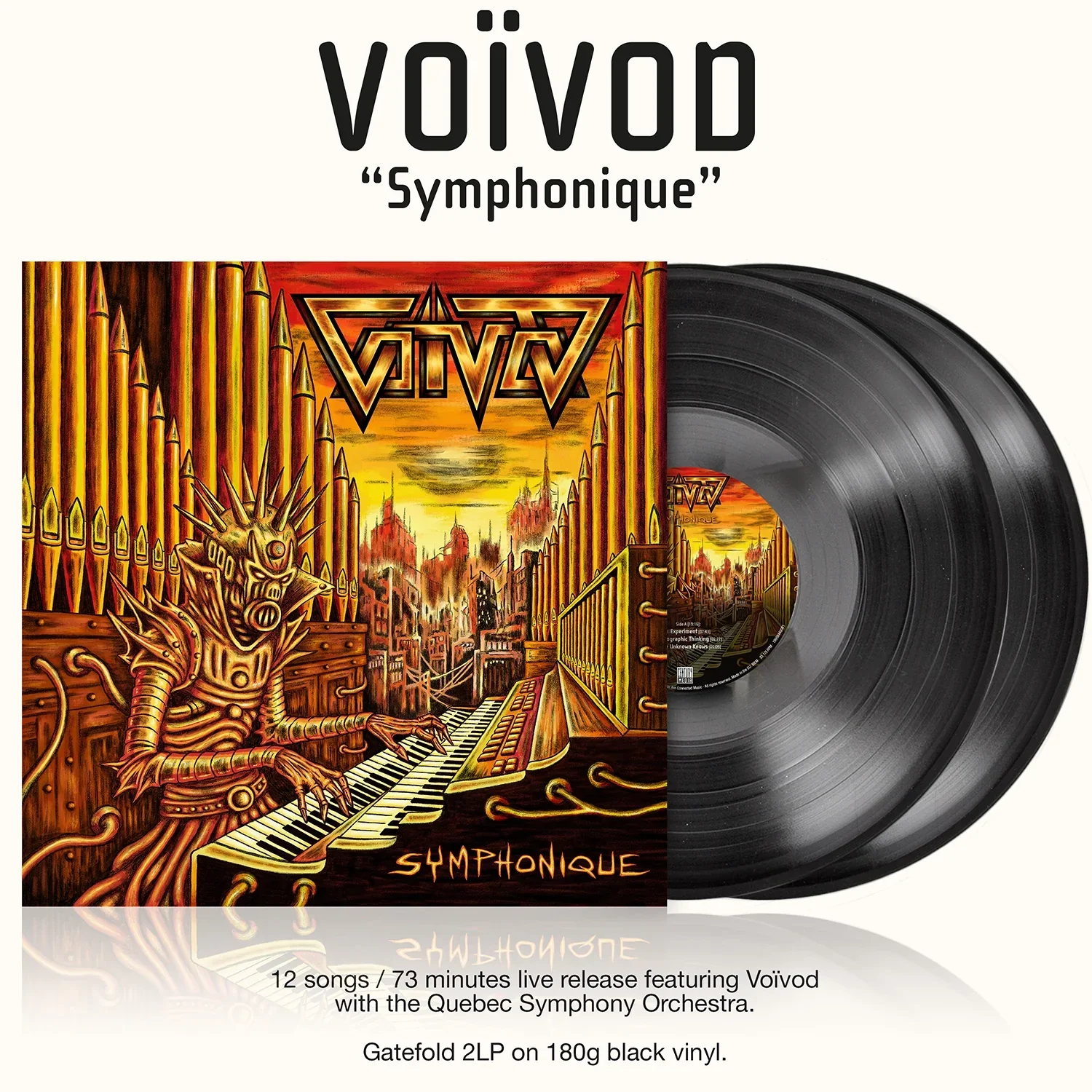 Voivod - Symphonique (Black Vinyl) - Image 2