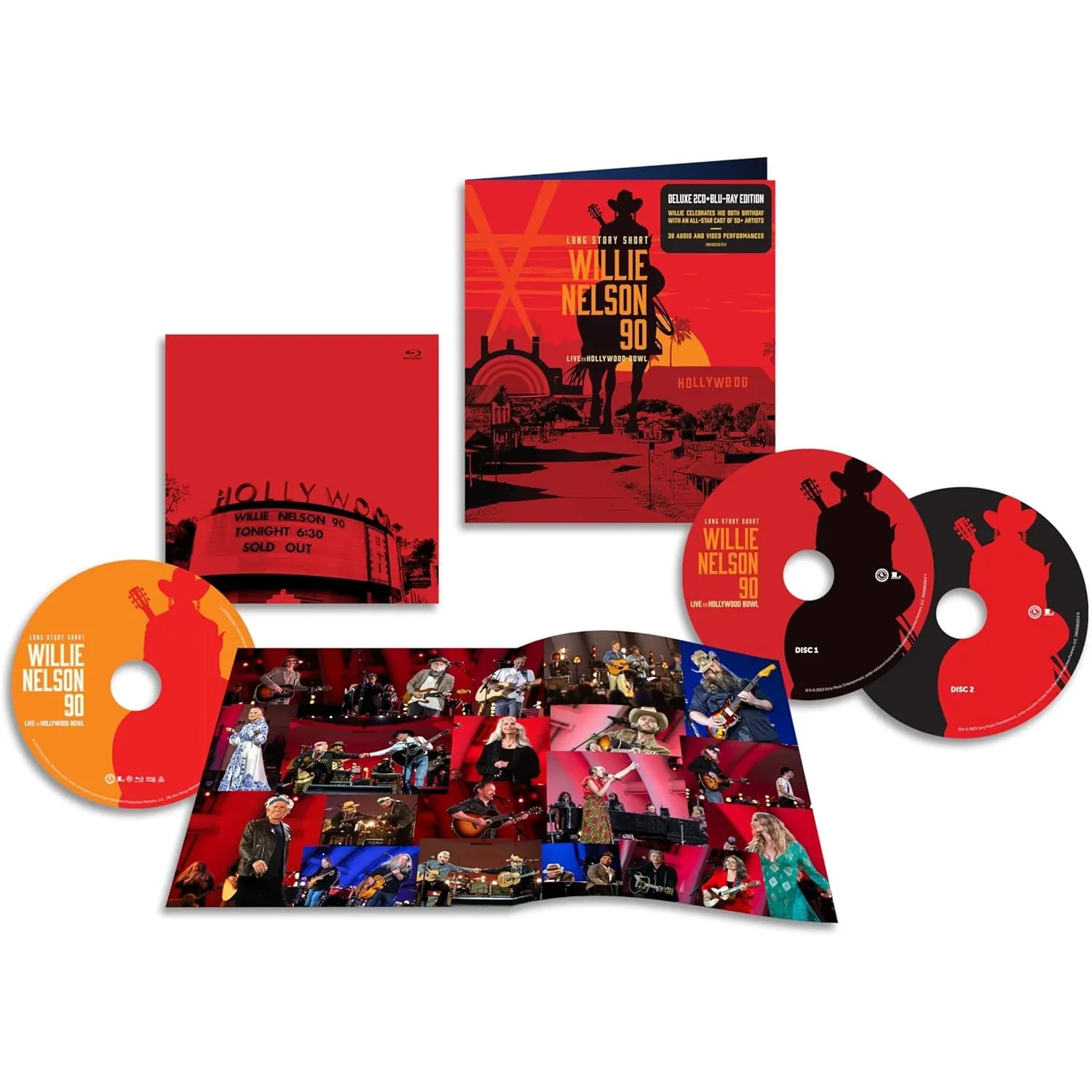 Willie Nelson - Long Story Short: Willie Nelson 90: Live At The Hollywood Bowl (CD + Blu-Ray)