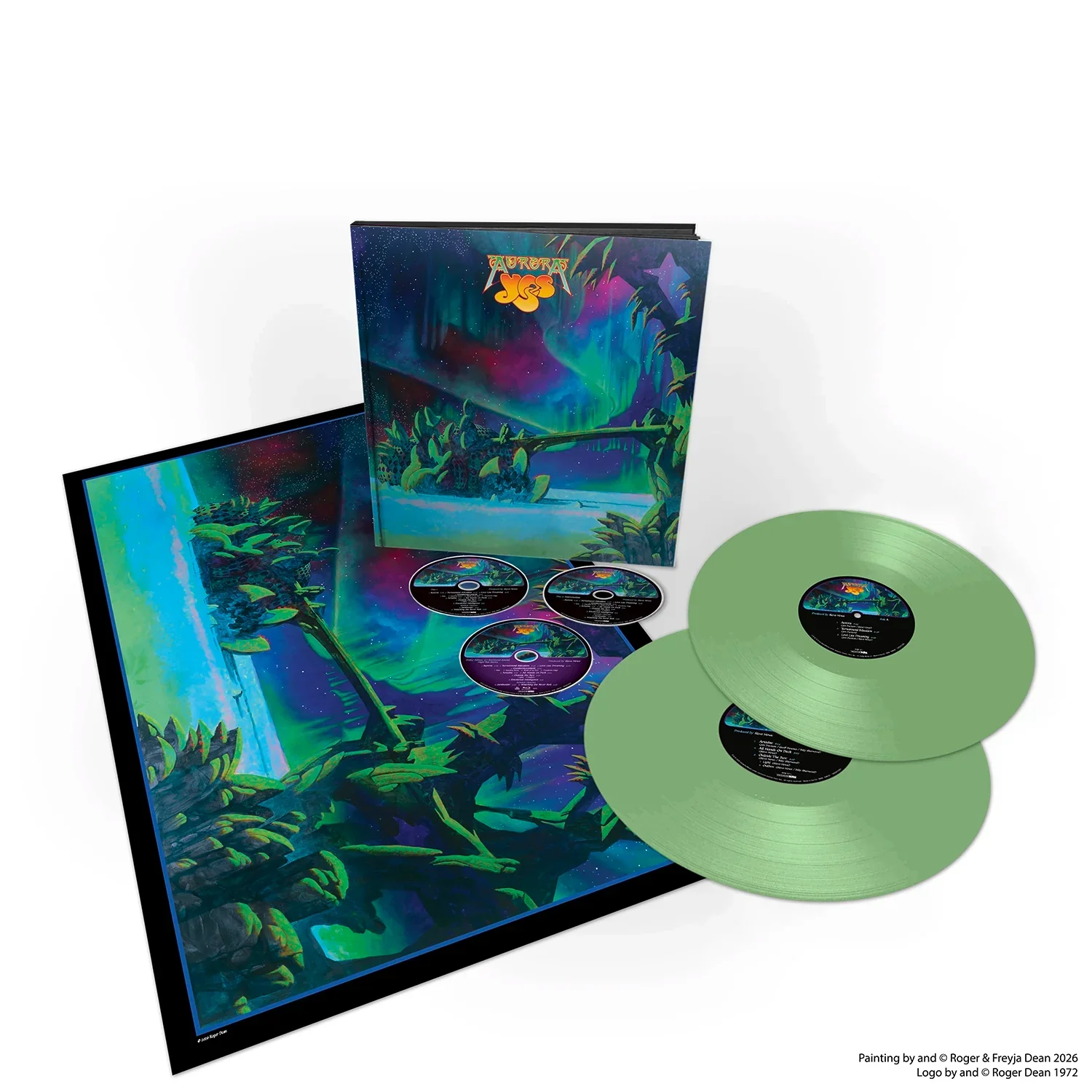 Yes - Aurora (Limited Deluxe Light Green LP + CD + Blu-ray) - Image 2